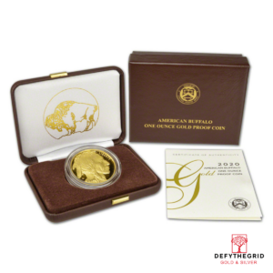 2020 1 OZ AMERICAN GOLD BUFFALO PROOF Obverse product photo