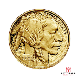 2022 1 OZ AMERICAN GOLD BUFFALO PROOF Reverse product photo