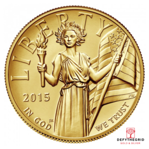2015 1 OZ GOLD LIBERTY HIGH RELIEF Obverse product photo