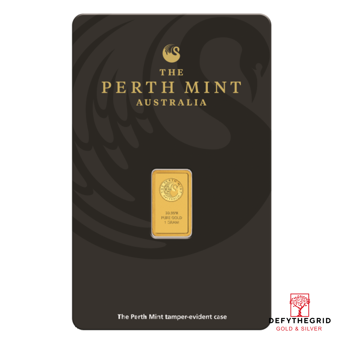 1 GRAM GOLD BAR PERTH Obverse product photo