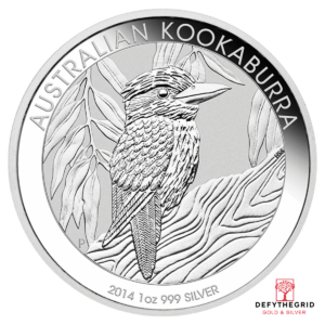 1 OZ AUSTRALIAN SILVER KOOKABURRA Obverse product photo