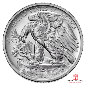 1 OZ AMERICAN PALLADIUM EAGLE Reverse product photo