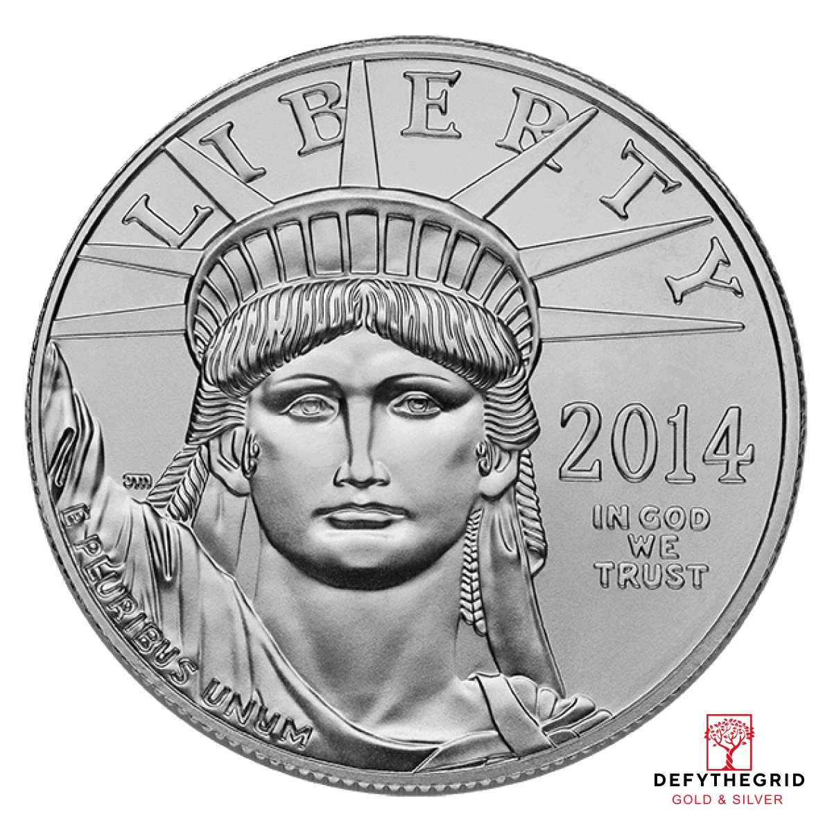1 OZ AMERICAN PLATINUM EAGLE Obverse product photo