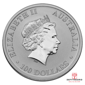 1 OZ AUSTRALIAN PLATINUM PLATYPUS Reverse product photo