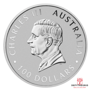 2026 1 OZ AUSTRALIAN PLATINUM KANGAROO Reverse product photo