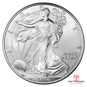 2006 1 OZ AMERICAN SILVER EAGLE Obverse product photo