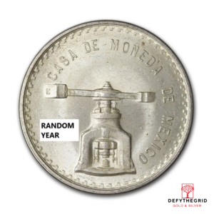 1 OZ MEXICAN STERLING SILVER ONZA CASA DE MONEDA Obverse product photo