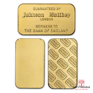 20 GRAM GOLD BAR RANDOM BRAND Reverse product photo