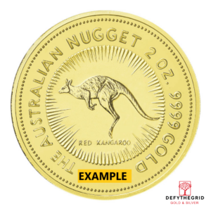 2 OZ AUSTRALIAN GOLD KANGAROO Reverse product photo