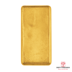 5 OZ GOLD BAR PERTH CAST Reverse product photo