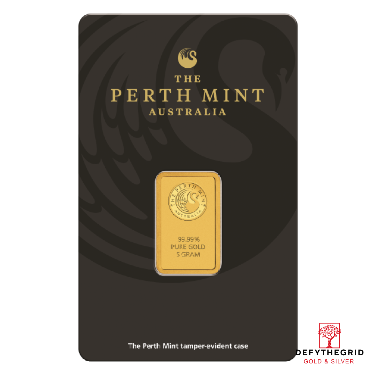 5 GRAM GOLD BAR PERTH Obverse product photo
