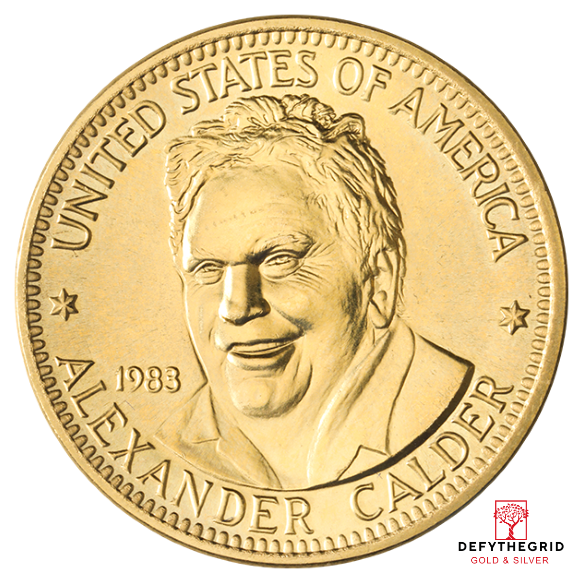 1/2 OZ US GOLD ART MEDALLION Obverse product photo