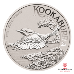 2026 KILO AUSTRALIAN SILVER KOOKABURRA Obverse product photo