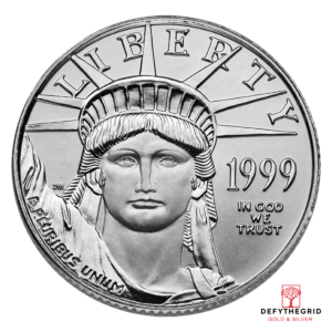 1/4 OZ AMERICAN PLATINUM EAGLE Obverse product photo