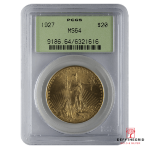 $20 U.S. GOLD SAINT PCGS64 Obverse product photo