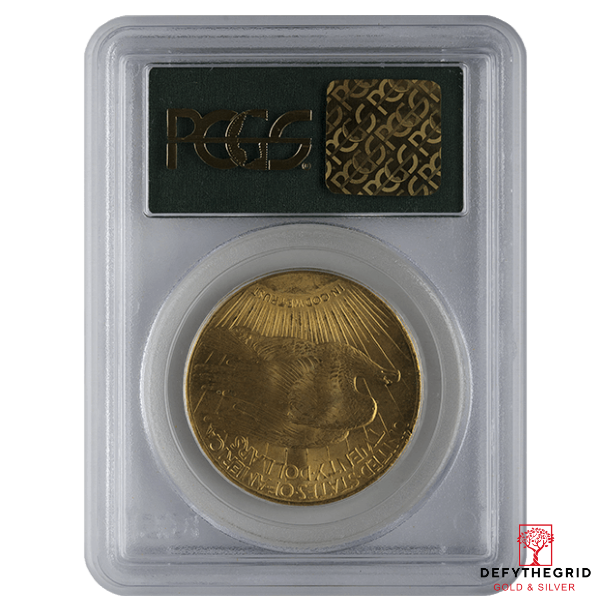 $20 U.S. GOLD SAINT PCGS64 Reverse product photo