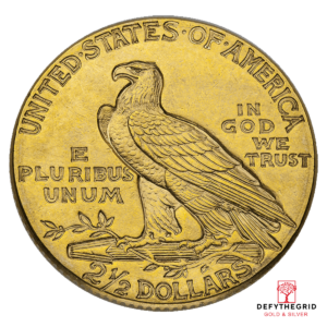 $2.5 U.S GOLD INDIAN BU Reverse product photo