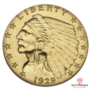 $2.5 U.S GOLD INDIAN LP Obverse product photo