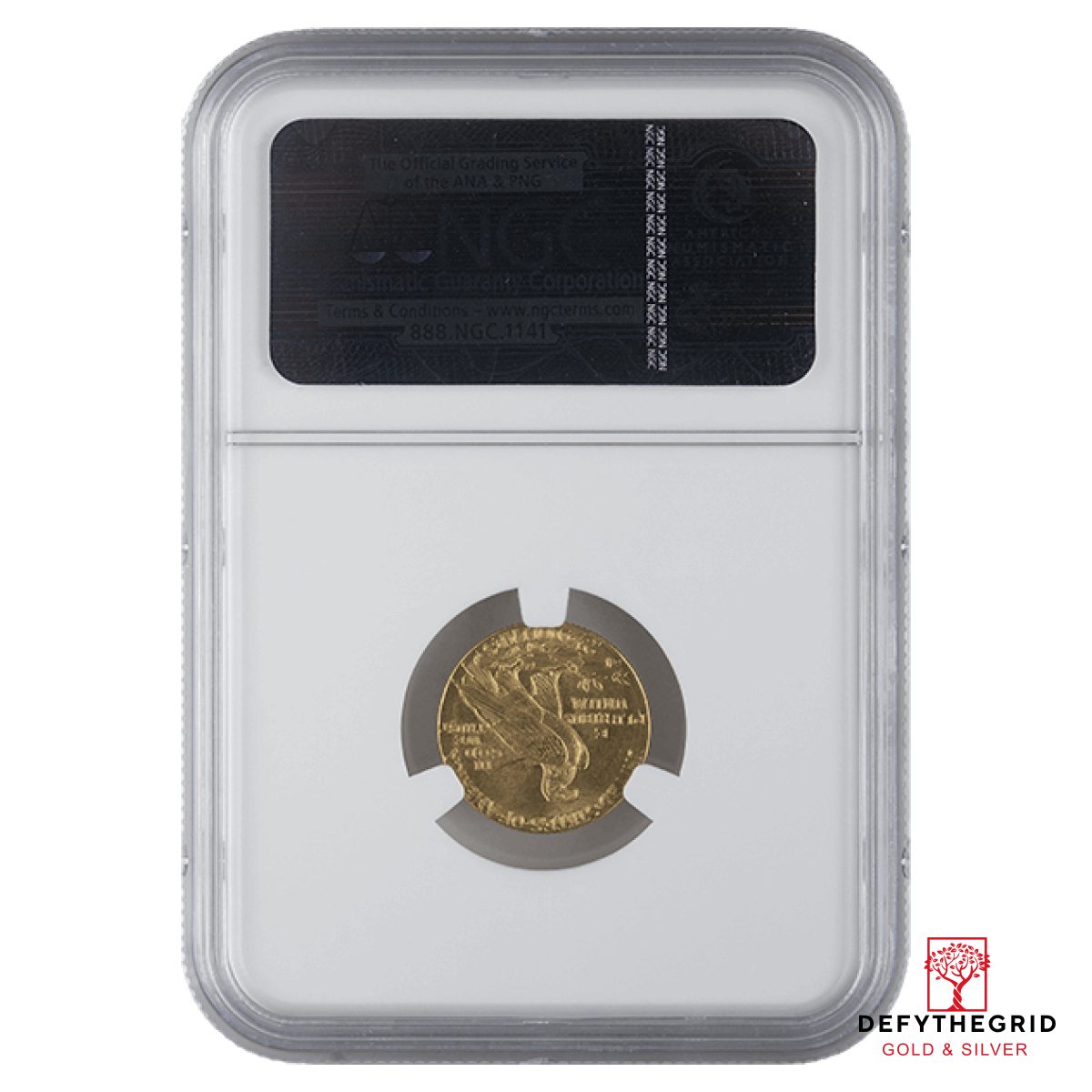$2.5 U.S. GOLD INDIAN NGC64 Reverse product photo