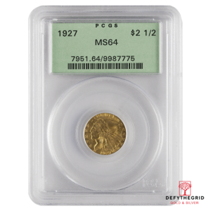 $2.5 U.S. GOLD INDIAN PCGS64 Obverse product photo