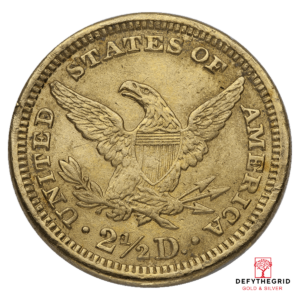 $2.5 U.S. GOLD LIBERTY LP Reverse product photo