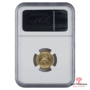 $2.5 U.S. GOLD LIBERTY NGC62 Reverse product photo
