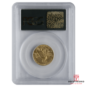 $5 U.S. GOLD INDIAN PCGS63 Reverse product photo