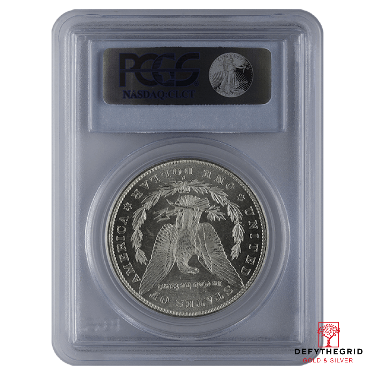 1878-1921 AMERICAN SILVER MORGAN DOLLAR PCGS65 Reverse product photo