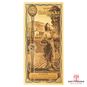 2026 California 5 Alpha Goldback
