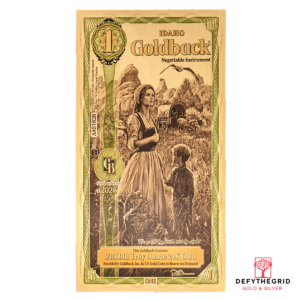 1 Idaho Goldback Alpha