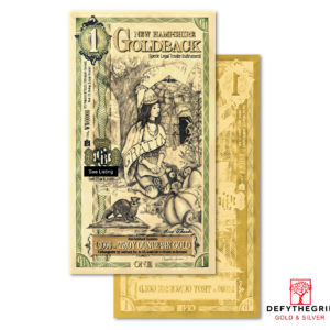 2020 1 New Hampshire Goldback