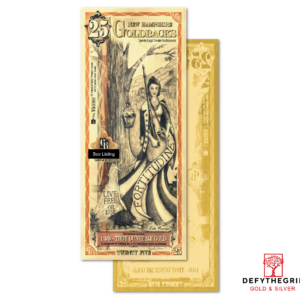 2020 25 New Hampshire Goldback