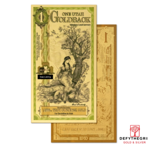 2021 1 Utah Goldback