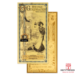 2019 5 Utah Goldback