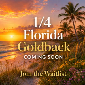 1/4 Florida Goldback (Alpha)