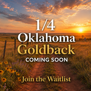 1/4 Oklahoma Goldback (Alpha)