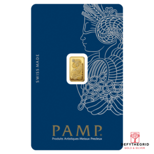 1 GRAM GOLD BAR PAMP Obverse product photo