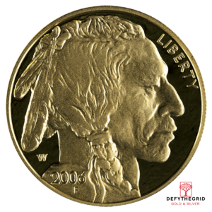 2006 1 OZ AMERICAN GOLD BUFFALO PROOF Obverse product photo