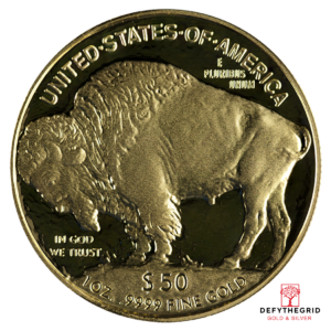 2006 1 OZ AMERICAN GOLD BUFFALO PROOF Reverse product photo
