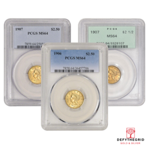 $2.5 U.S. GOLD LIBERTY PCGS64 Obverse product photo