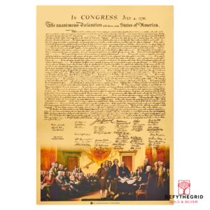 The Second Continental Congress Declaration of Independence