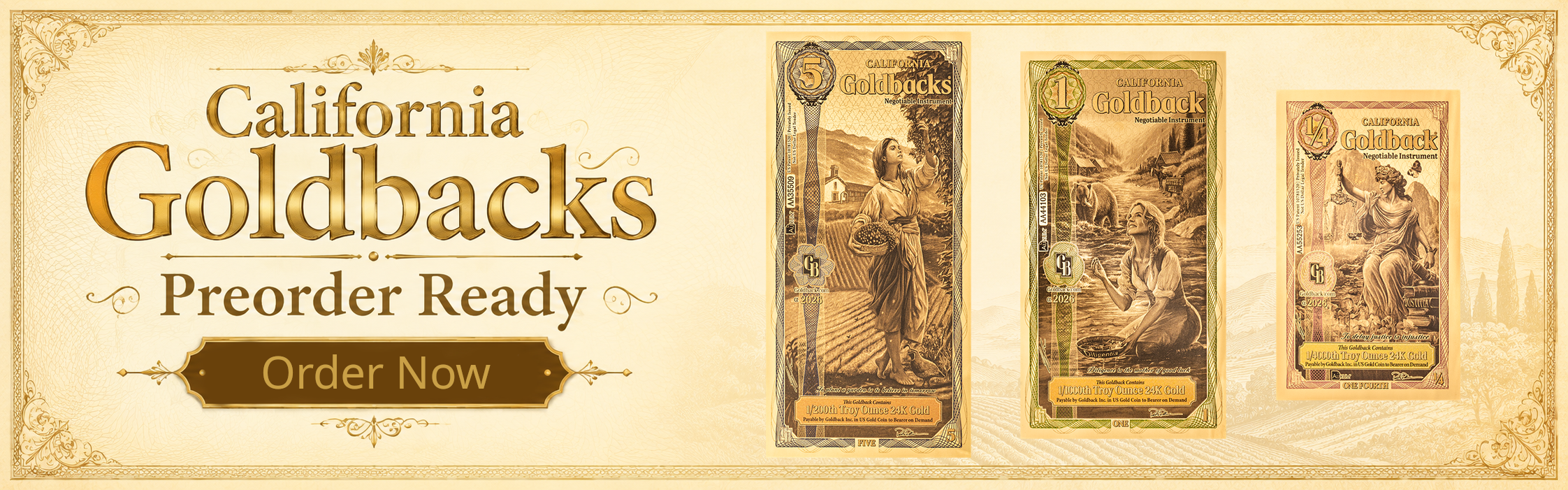 California Goldbacks
