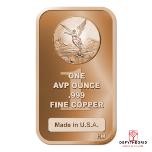 1 OZ COPPER BAR LIBERTAD Obverse product photo