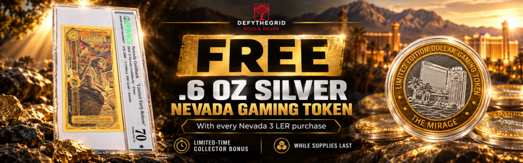 LER Nevada w/ Free .6oz Nevada Gaming Token