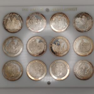 12 Coin Set - 1 oz Life of Jesus Christ Full Set
